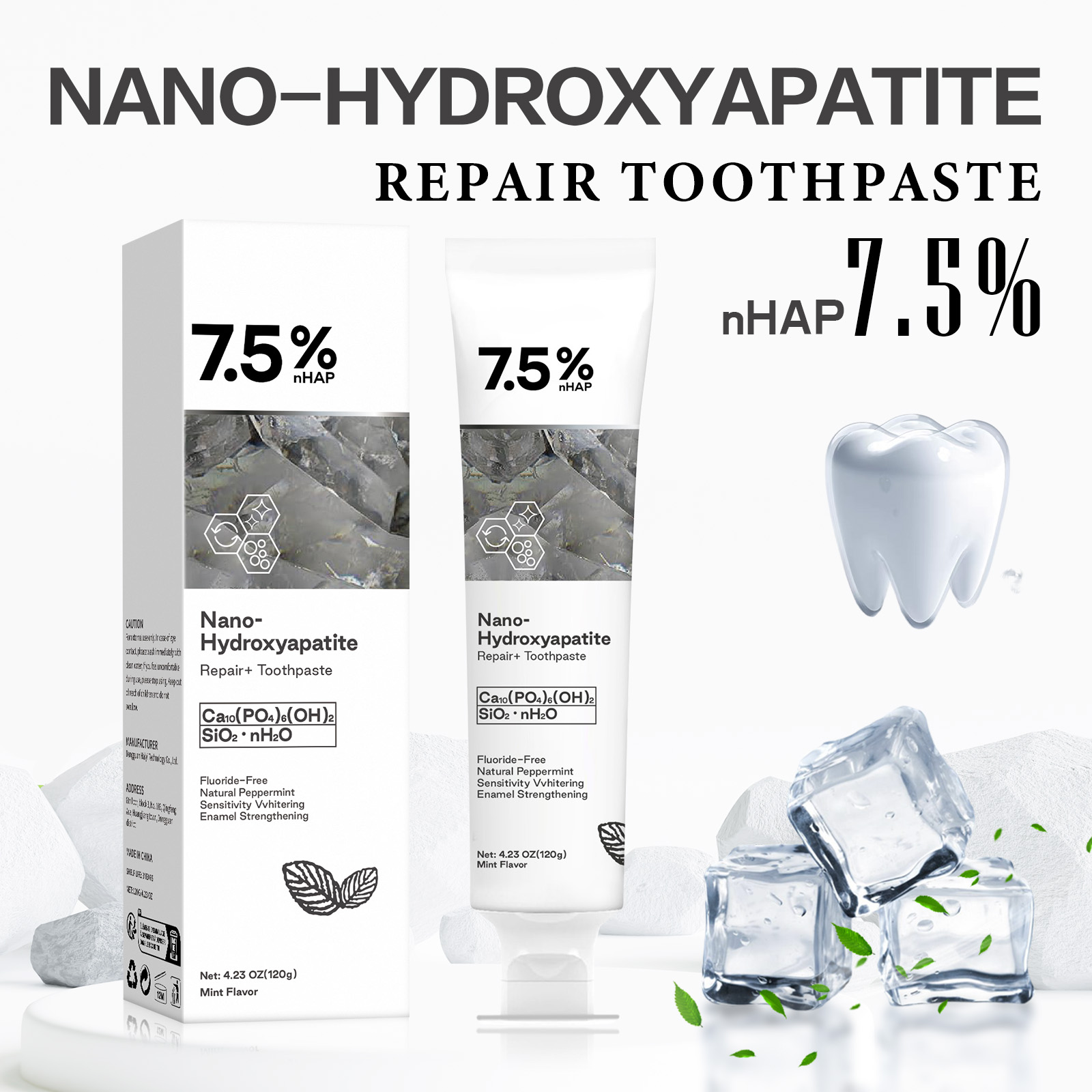 Coffee Tea Unit - Nano Hydroxyapatite Toothpaste Remover Coffee Tea