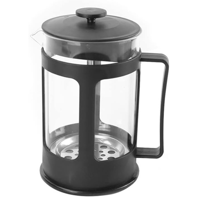 French Press Glass - French Press Coffee Brewer with Filter