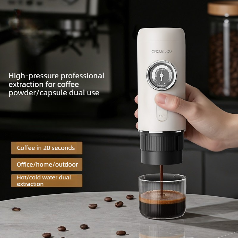 Coffee & Tea Garden Lincoln Menu - Portable Espresso Machine 20Bar Pressure Automatic