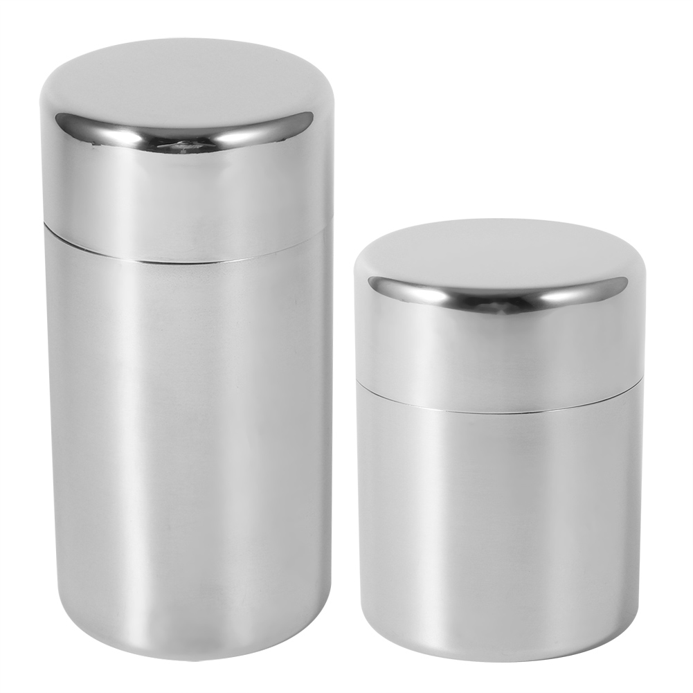 Canister Coffee Sugar Tea - Stainless Steel Tea Leaf Tins Canister