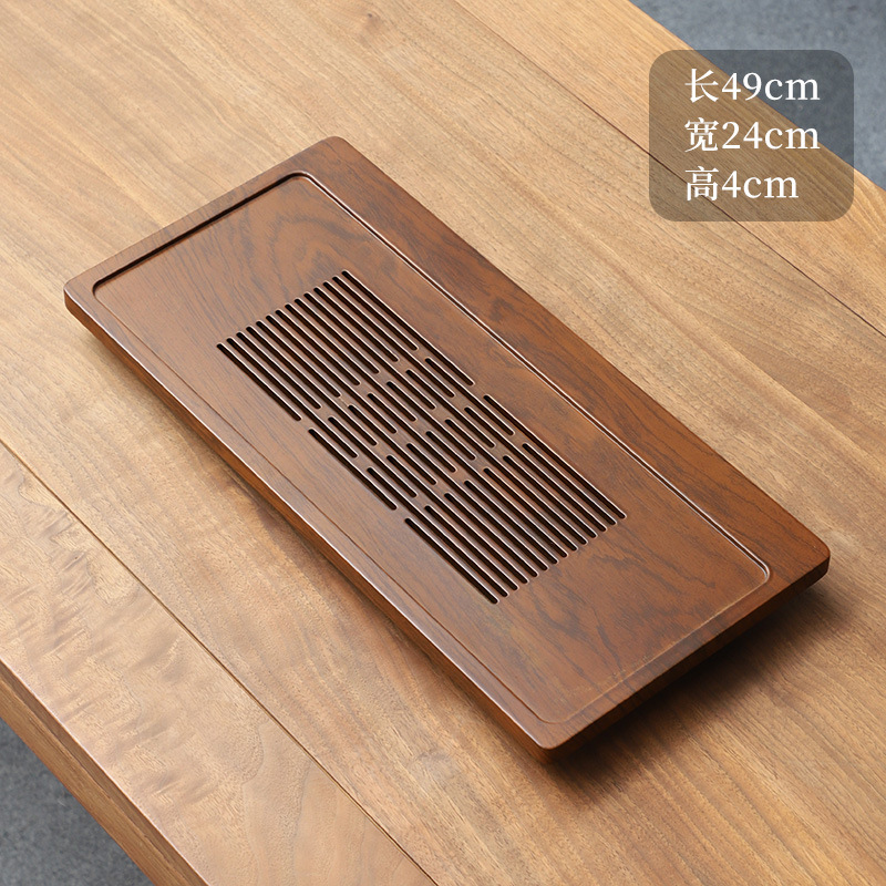 Bamboo Tea Tray - Simple Style Nan Bamboo Flower Pear