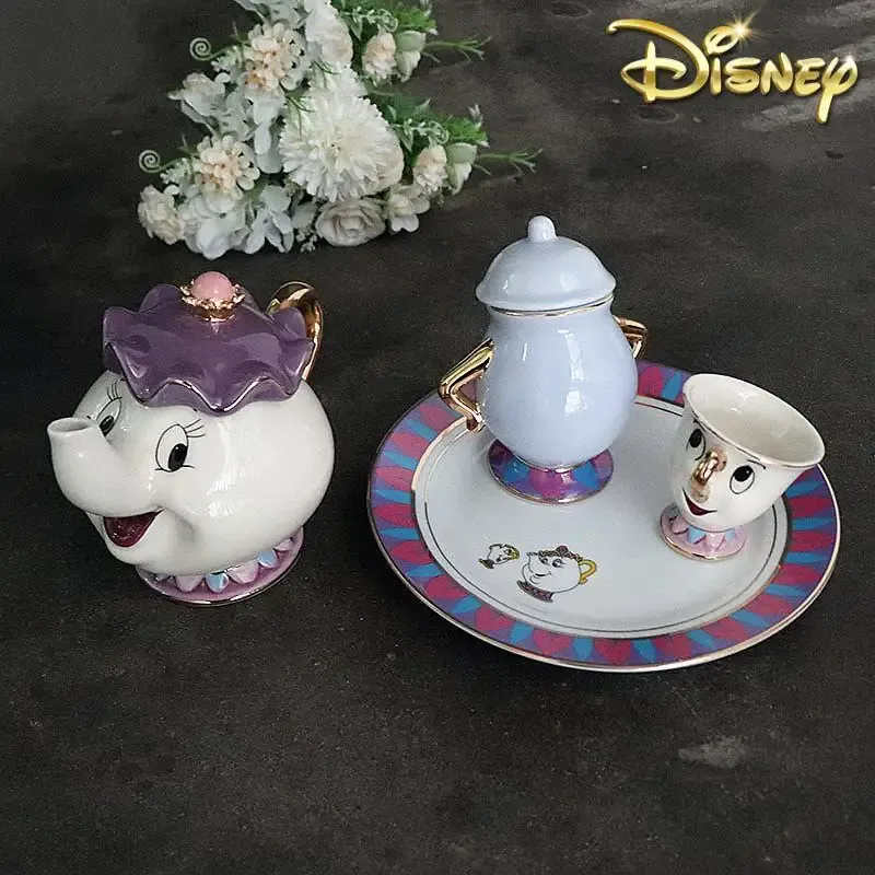 Coffee Tea Room - Hot Teapot Cartoon Beauty And The