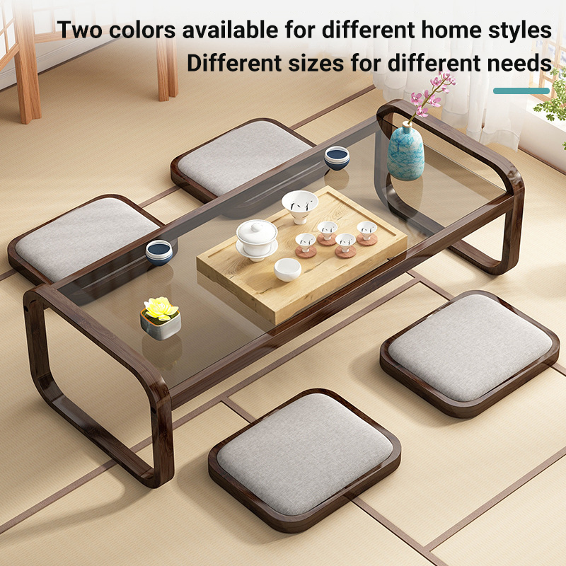 Coffee Tea Unit - Household glass low table living room