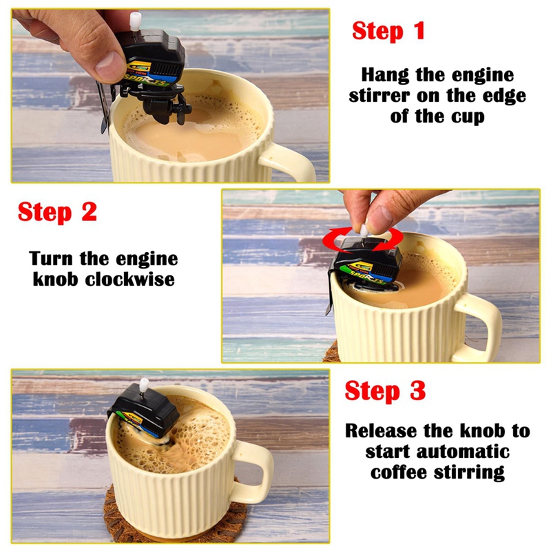 Boat Motor Coffee Stirrer for  - Coffee & Tea Garden Lincoln Menu recension och pris