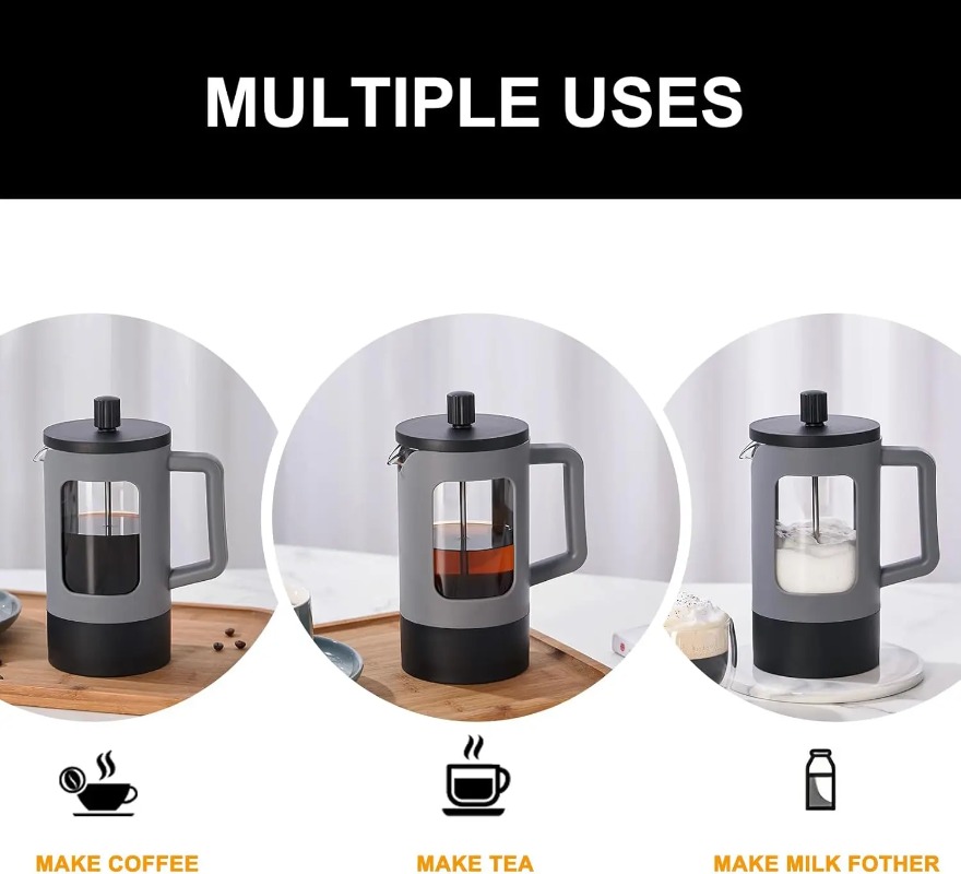 600ml Heat Resistant Glass Fre - French Press Glass recension och pris