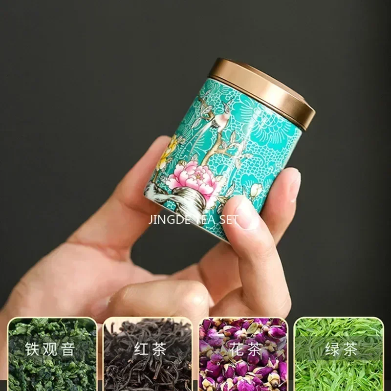 Boutique Ceramic Tea Tins Hous - Coffee Tea Jar Set recension och pris