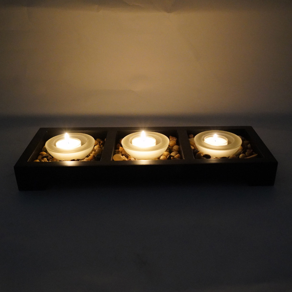 1 Set Glass Tea Light Holders  - Coffee Tea Room recension och pris