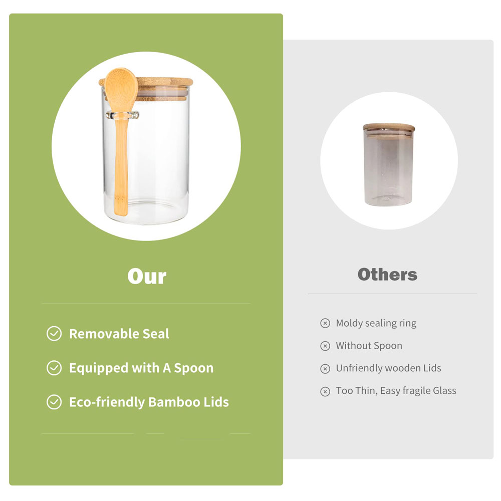 Airtight Food Storage Plastic  - Canister Coffee Sugar Tea recension och pris