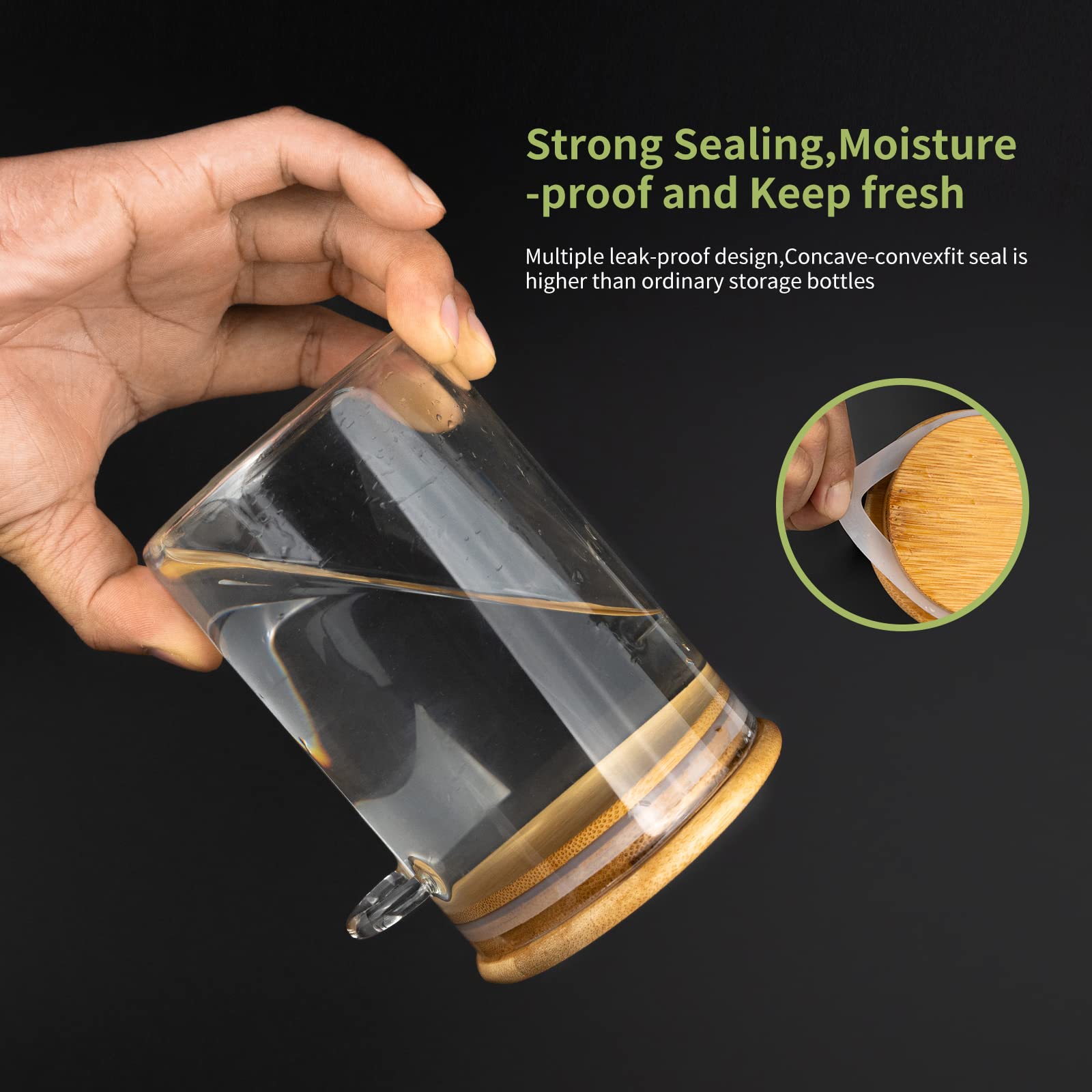 Airtight Food Storage Plastic  - Canister Coffee Sugar Tea recension och pris
