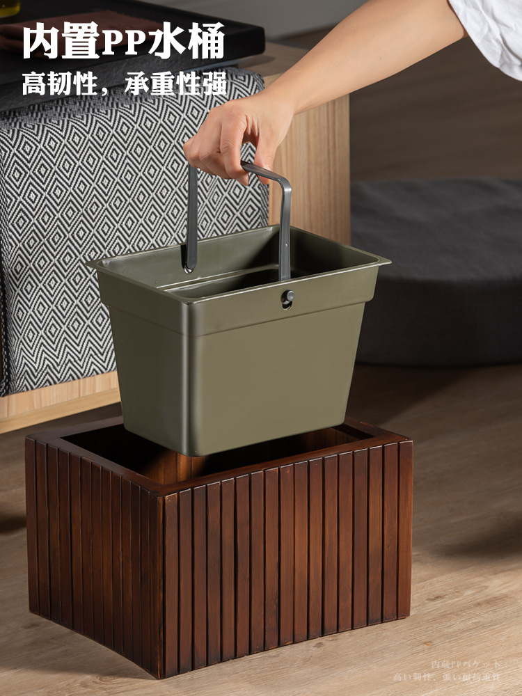 Tea BucketBamboo Tea BucketWas - Bamboo Tea Tray recension och pris