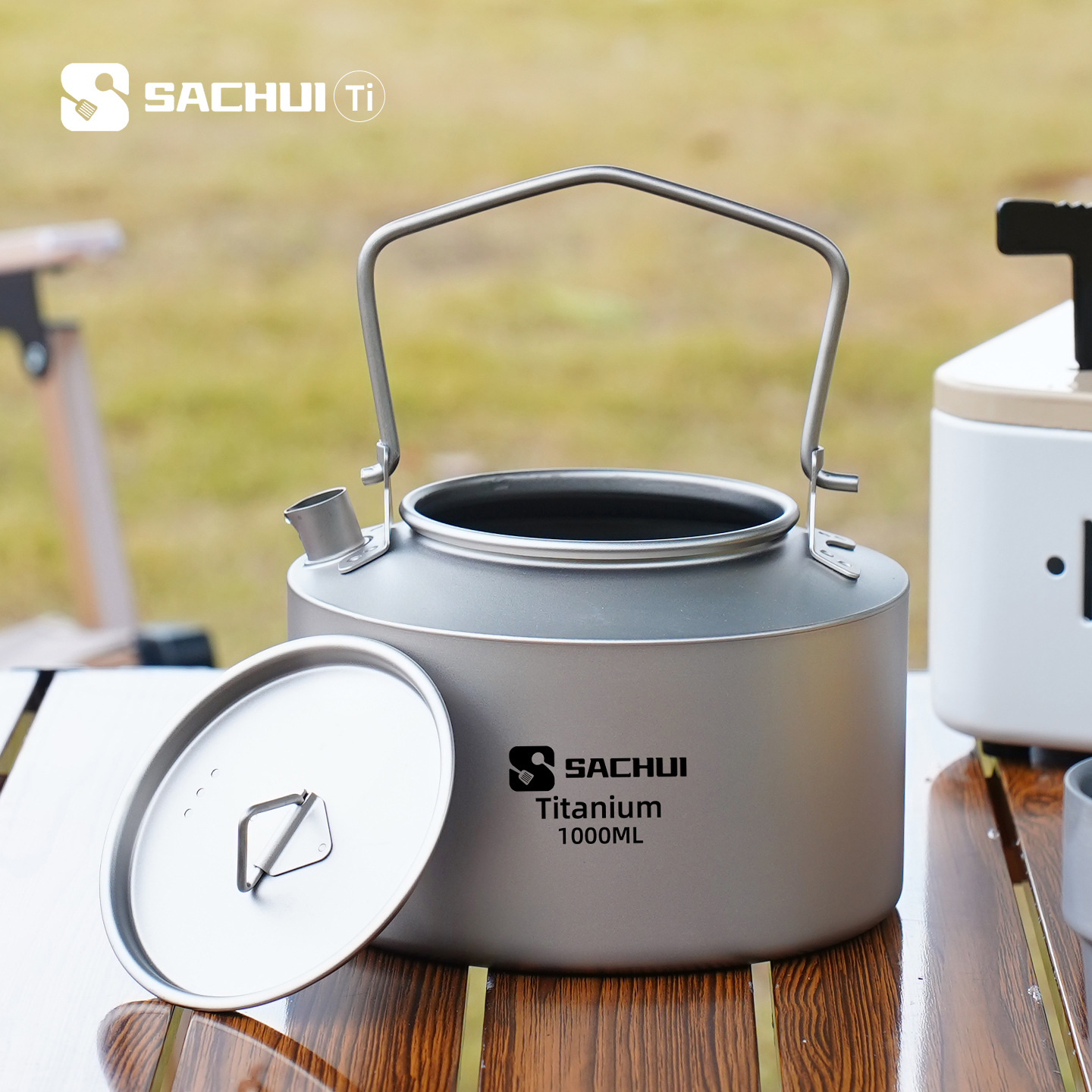 1000ML Pure Titanium Kettle Ou - Tea Coffee Pot Set recension och pris
