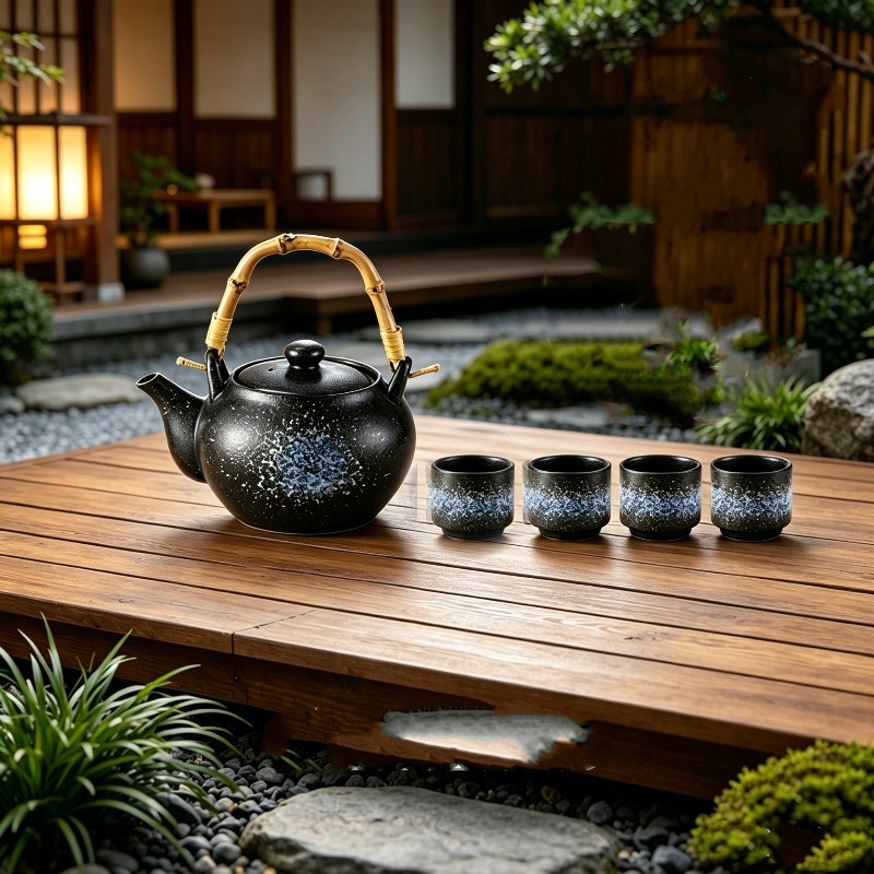 Japan Retro Kiln Transformatio - Tea Coffee Pot Set recension och pris