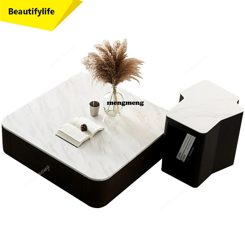Modern Square marble coffee ta - Coffee Tea Unit recension och pris