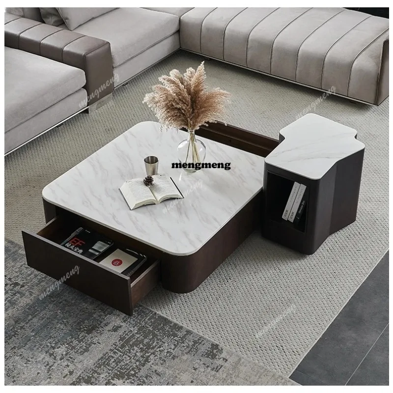 Modern Square marble coffee ta - Coffee Tea Unit recension och pris