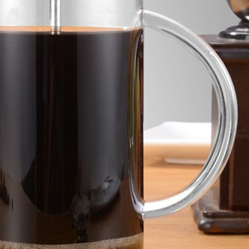 Coffee French Press Pot with F - French Press Glass recension och pris