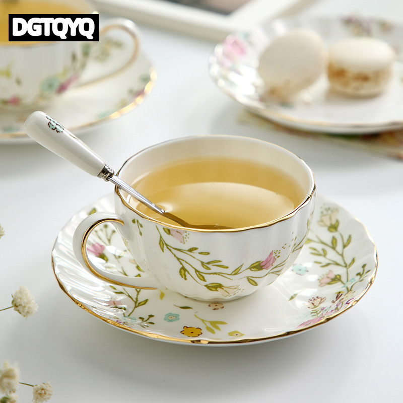 2Pcs Vintage Floral Ceramic Co - Tea Coffee Pot Set recension och pris
