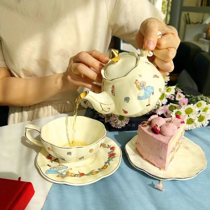 Alice Ceramic Tea and Coffee S - Tea Coffee Pot Set recension och pris