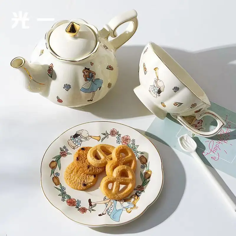 Alice Ceramic Tea and Coffee S - Tea Coffee Pot Set recension och pris