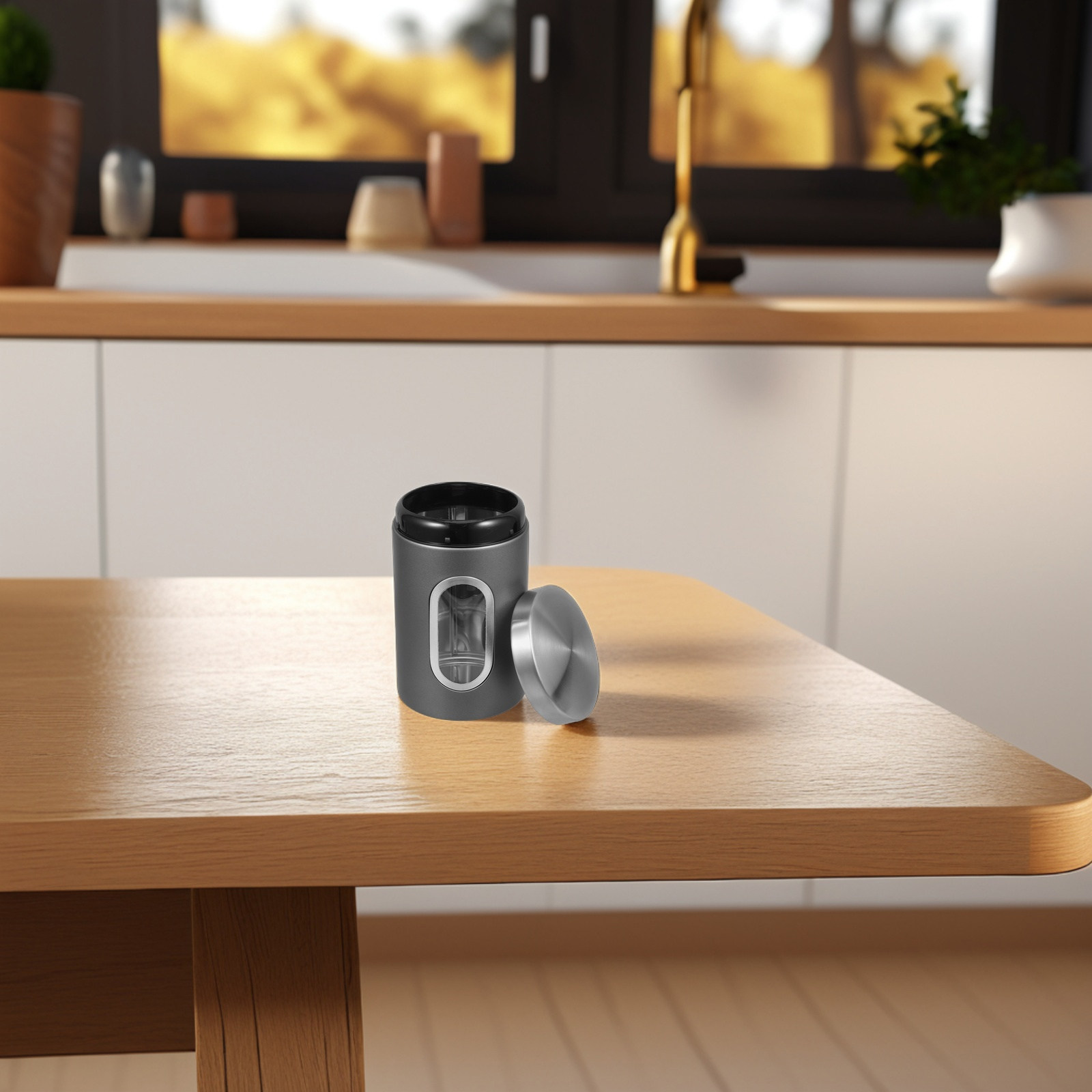 Stainless Steel Storage Canist - Canister Coffee Sugar Tea recension och pris