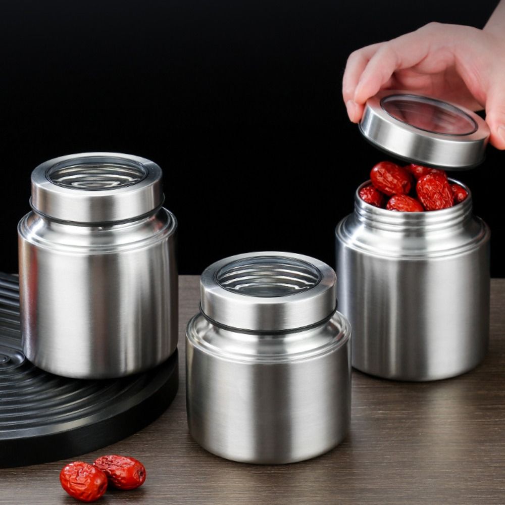Moisture-Proof Stainless Steel - Canister Coffee Sugar Tea recension och pris