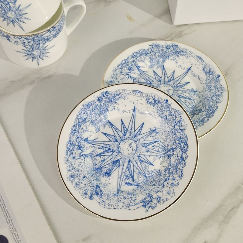 Bone China coffee Cup And Sauc - Coffee Tea Gift Set recension och pris