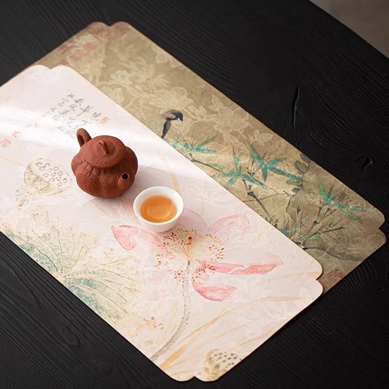 Chinese Cloud Silk Green Bambo - Bamboo Tea Tray recension och pris