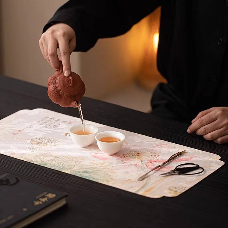 Chinese Cloud Silk Green Bambo - Bamboo Tea Tray recension och pris