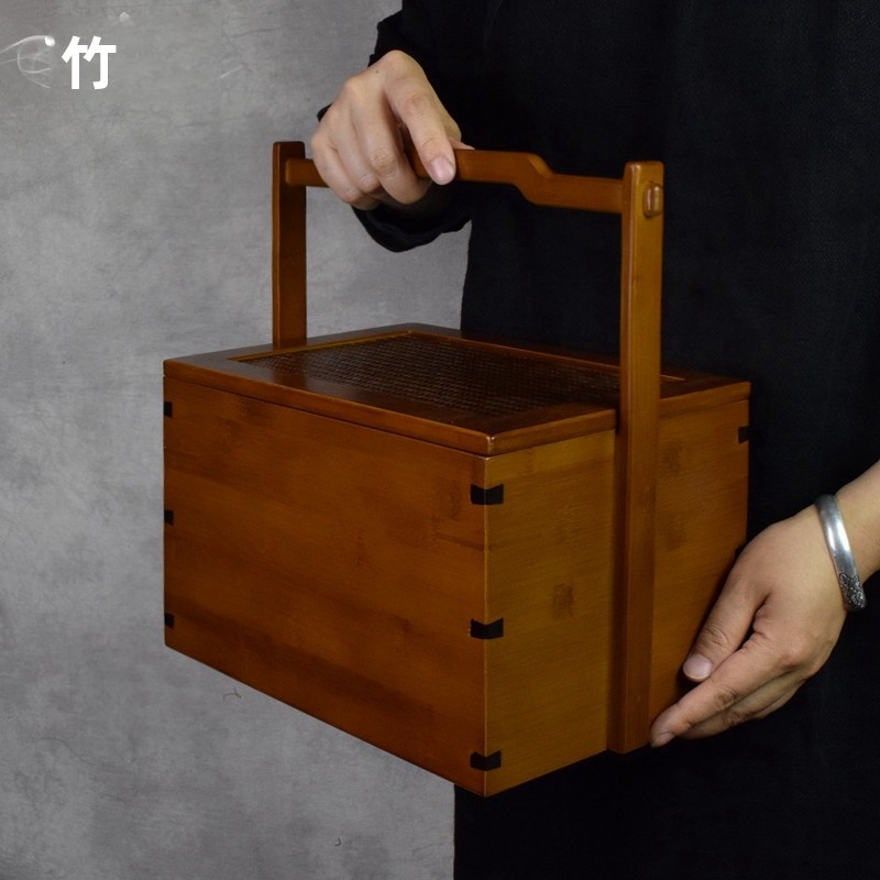 Portable Travel Bamboo Tea Set - Bamboo Tea Tray recension och pris