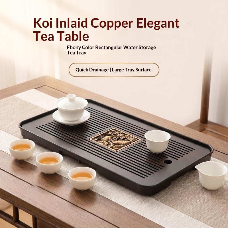 Double-Layer Wooden Tea Tray W - Bamboo Tea Tray recension och pris