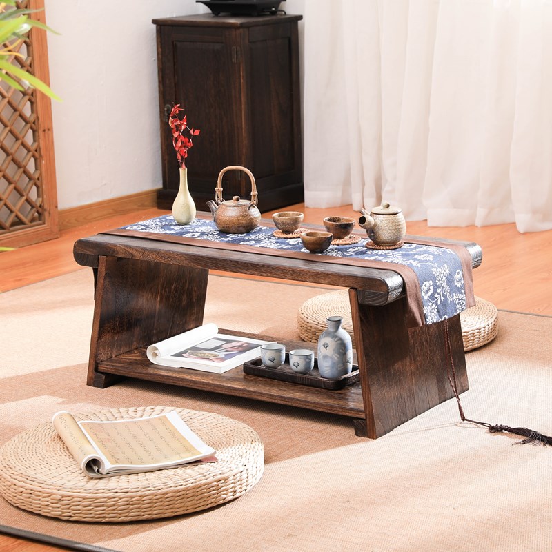 Foldable Tatami Table Solid Wo - Coffee Tea Room recension och pris
