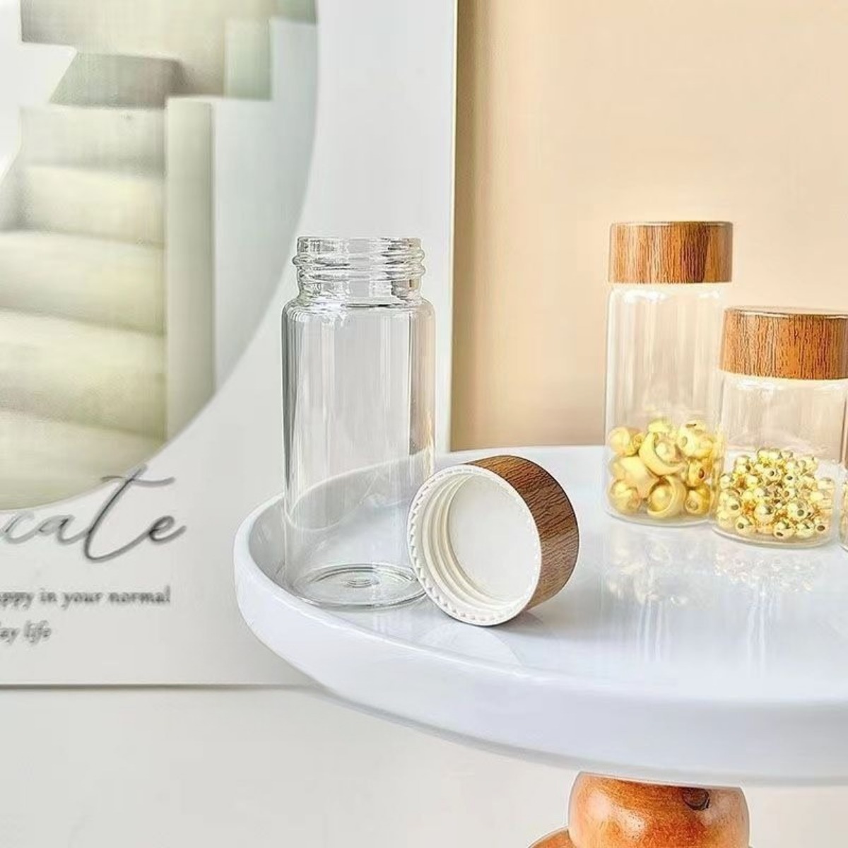 10pcs Glass Spice Jars Seasoni - Canister Coffee Sugar Tea recension och pris