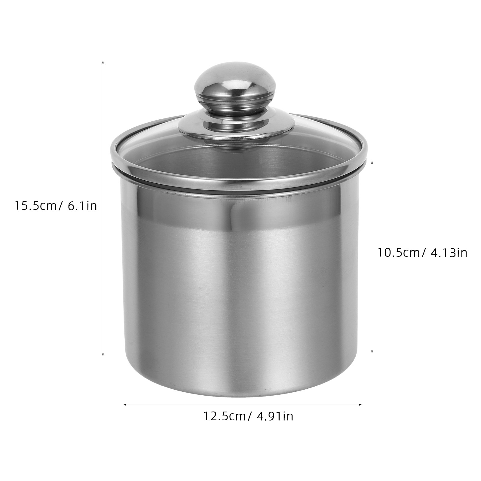 Stainless Steel Kitchen Storag - Canister Coffee Sugar Tea recension och pris