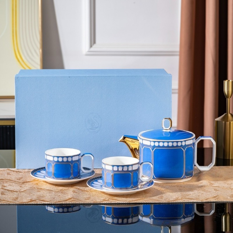 Swan Design Bone China Coffee  - Coffee Tea Gift Set recension och pris