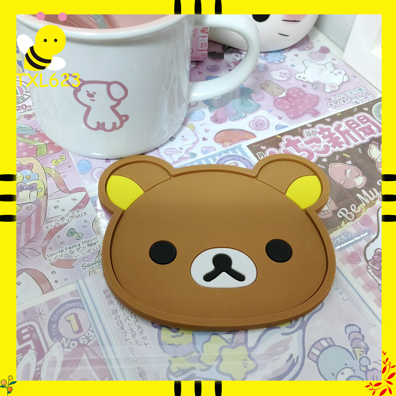 Rilakkuma Silicone Cup Coaster - Coffee Tea Room recension och pris