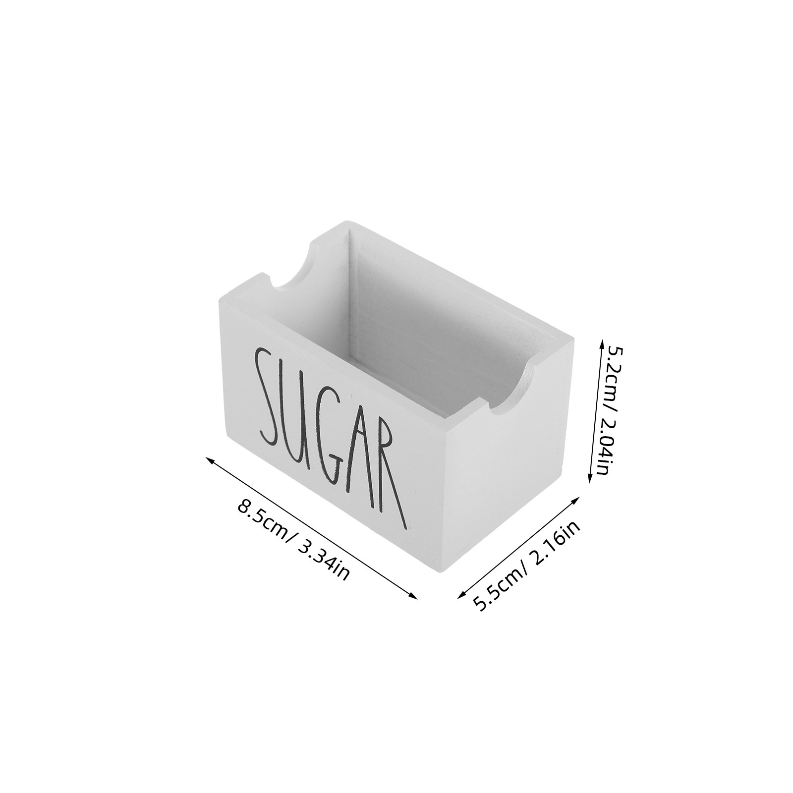 Premium Wood Sugar Packet Hold - Coffee Tea Room recension och pris