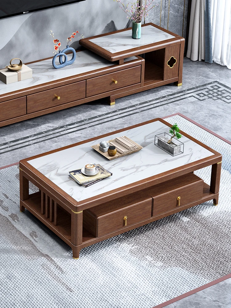Coffee Table Tea Table Walnut  - Coffee Tea Unit recension och pris