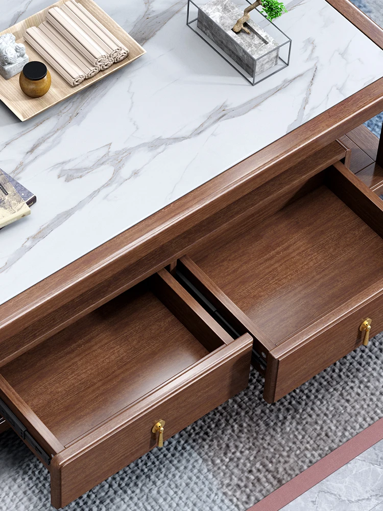 Coffee Table Tea Table Walnut  - Coffee Tea Unit recension och pris