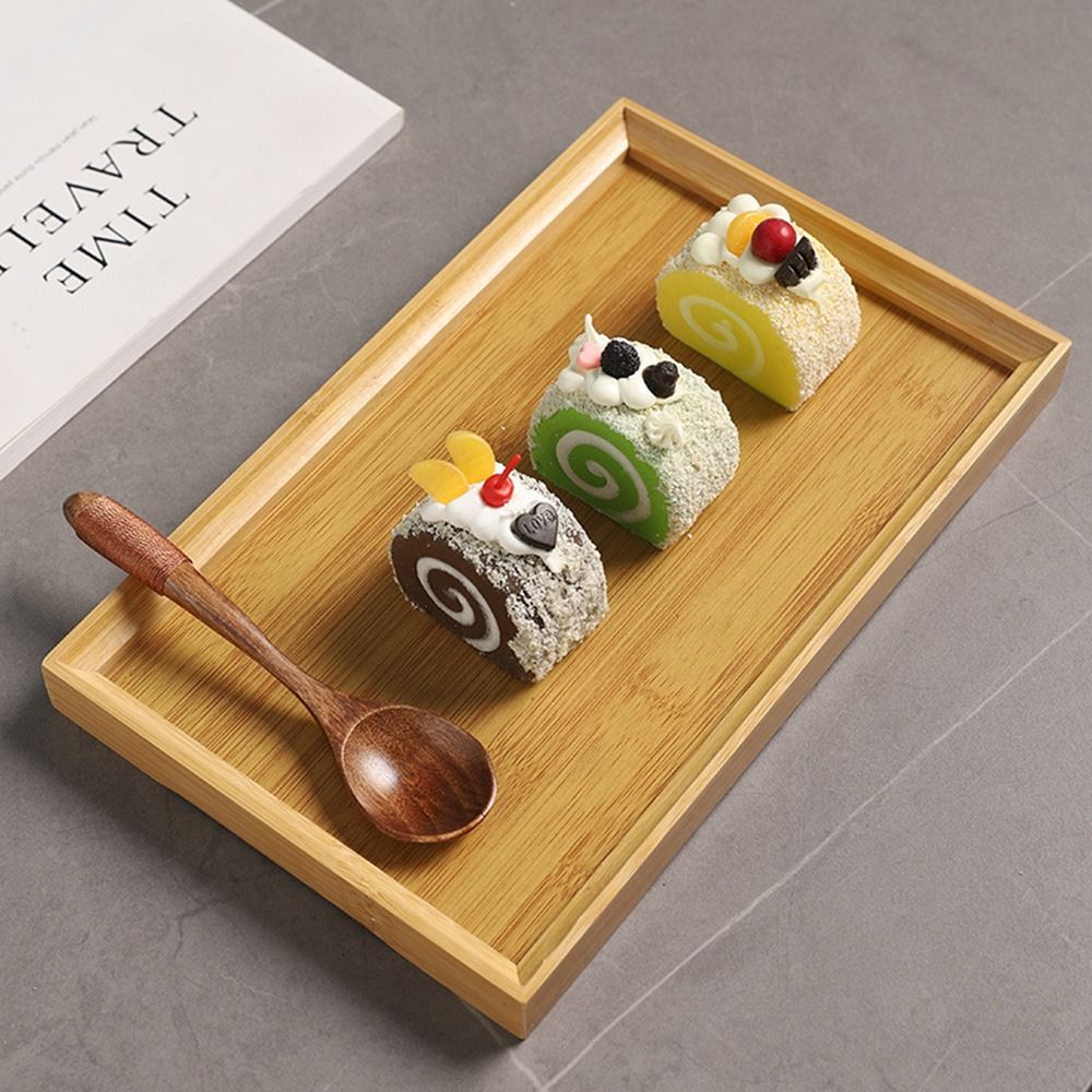 Decorate Tray Natural Bamboo B - Bamboo Tea Tray recension och pris