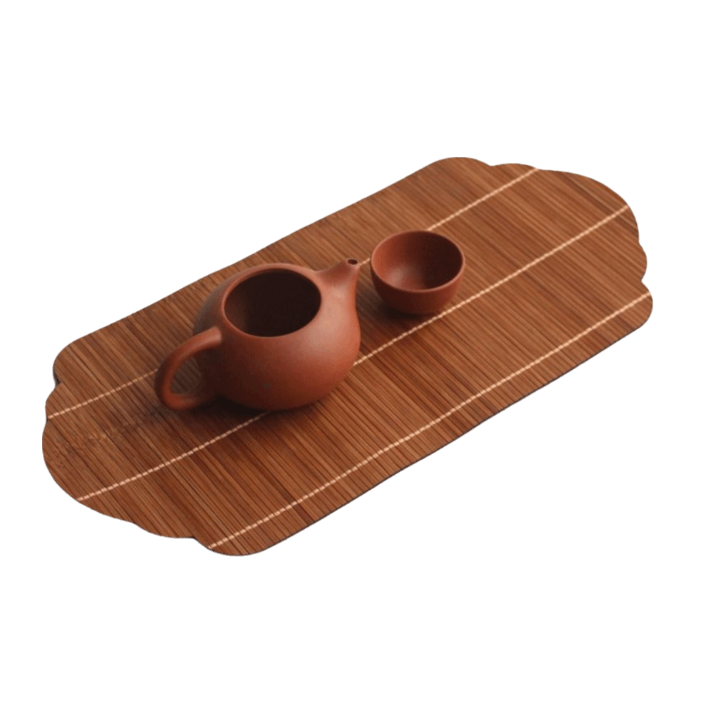 Multicolor Bamboo Tea Mat Heat - Bamboo Tea Tray recension och pris