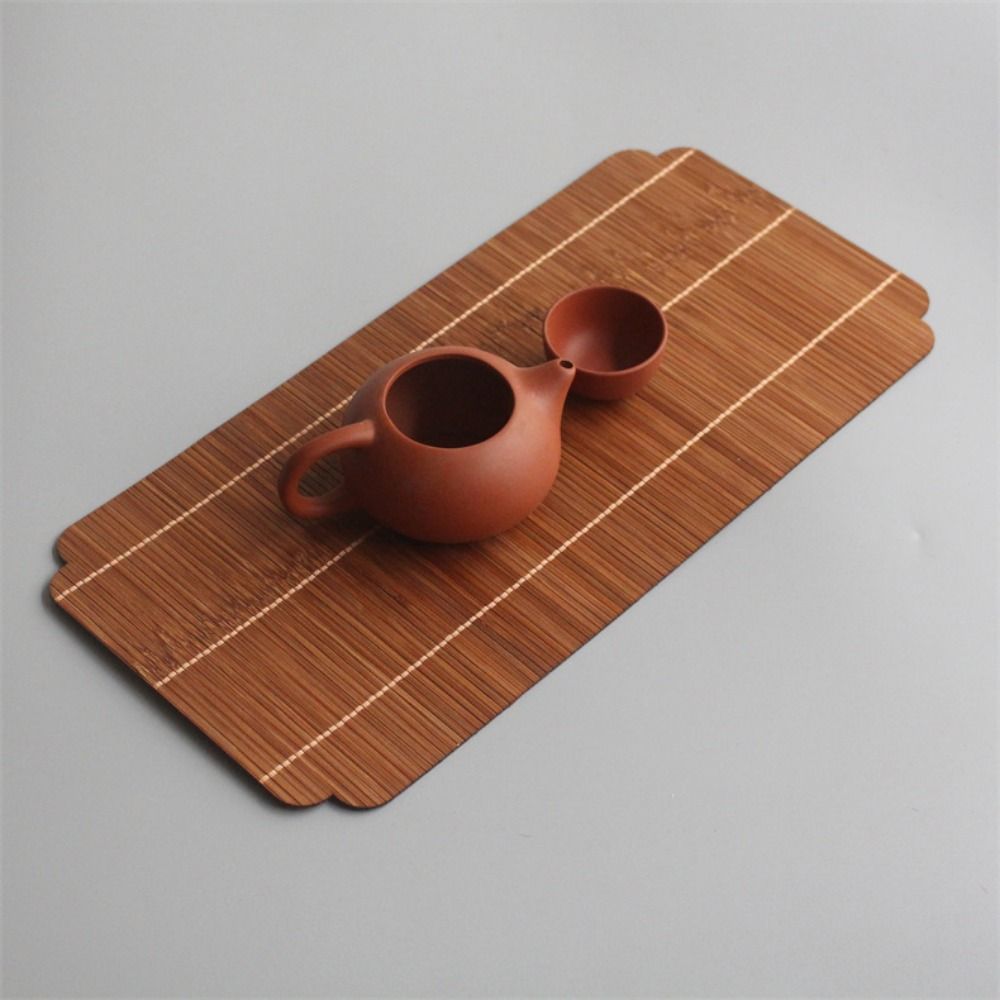 Multicolor Bamboo Tea Mat Heat - Bamboo Tea Tray recension och pris