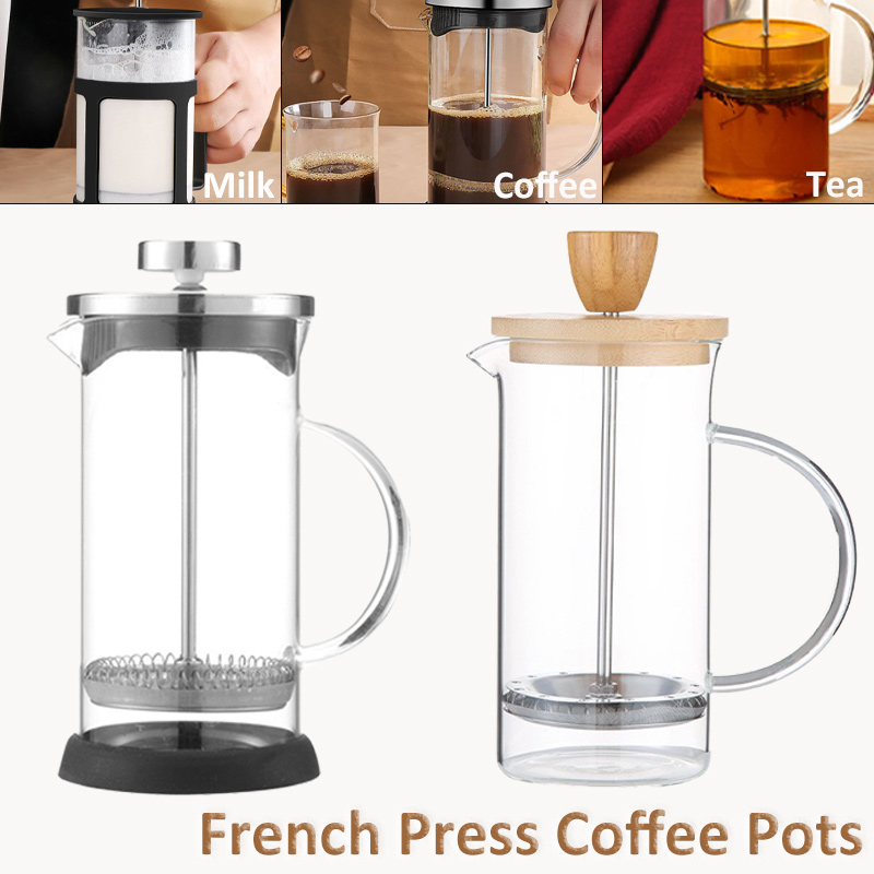 350-1000ml French Press Coffee - French Press Glass recension och pris