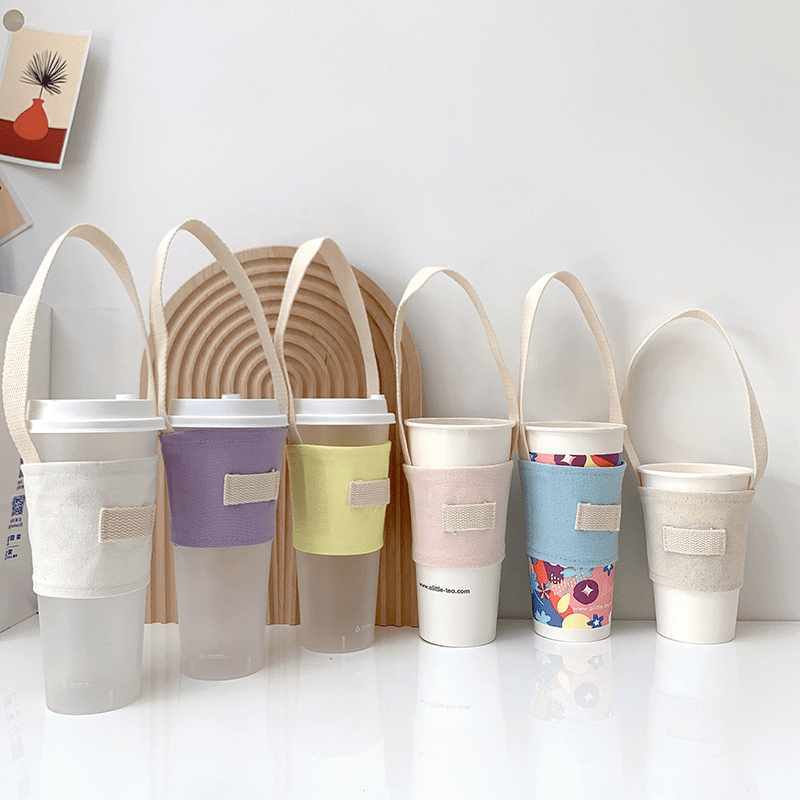 Milk Tea Cup Set Hand Carry Ca - Coffee Tea Jar Set recension och pris