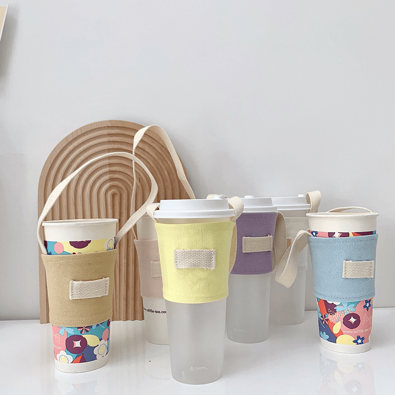 Milk Tea Cup Set Hand Carry Ca - Coffee Tea Jar Set recension och pris