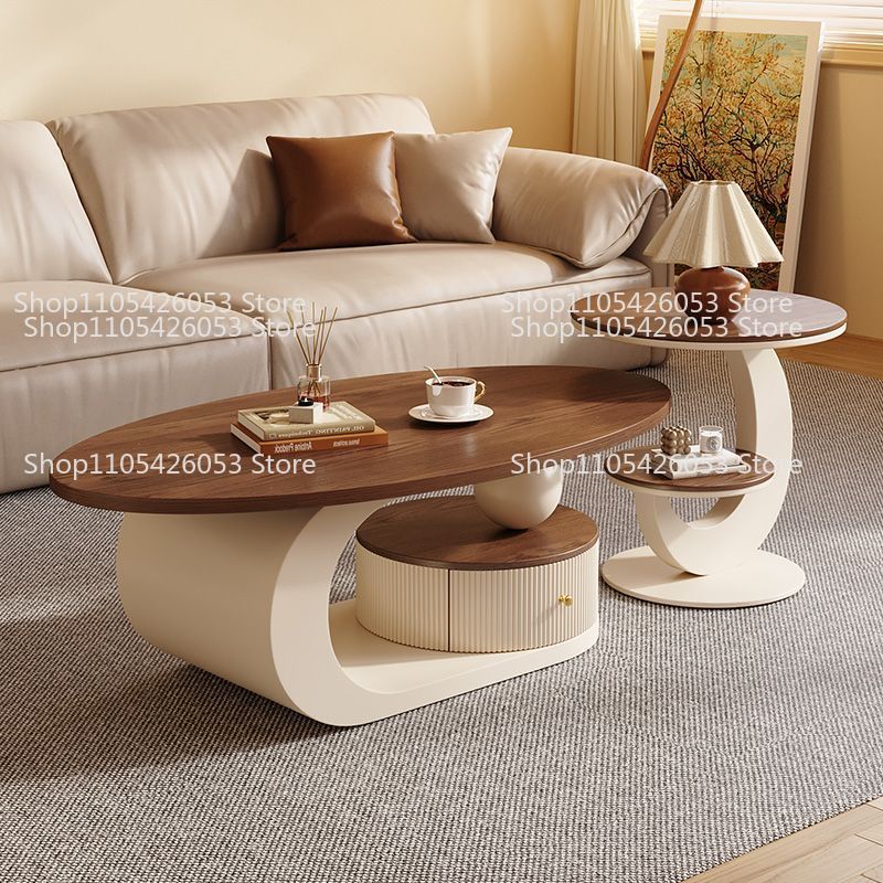 Medieval light luxury walnut c - Coffee Tea Room recension och pris