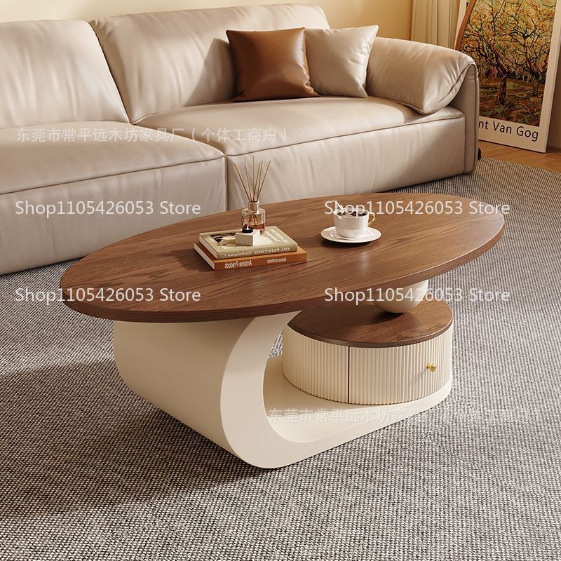 Medieval light luxury walnut c - Coffee Tea Room recension och pris