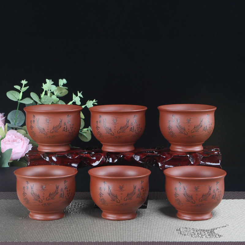 Chinese Yixing Purple Clay Tea - Tea Coffee Pot Set recension och pris
