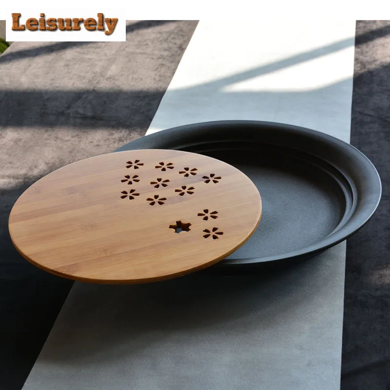 900ML Japanese Bamboo Cover Bl - Bamboo Tea Tray recension och pris