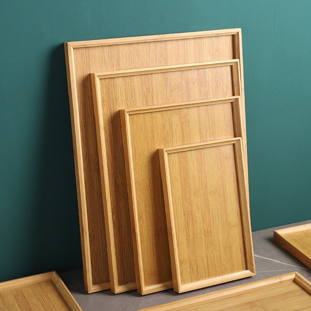 Decorate Tray Natural Bamboo B - Bamboo Tea Tray recension och pris