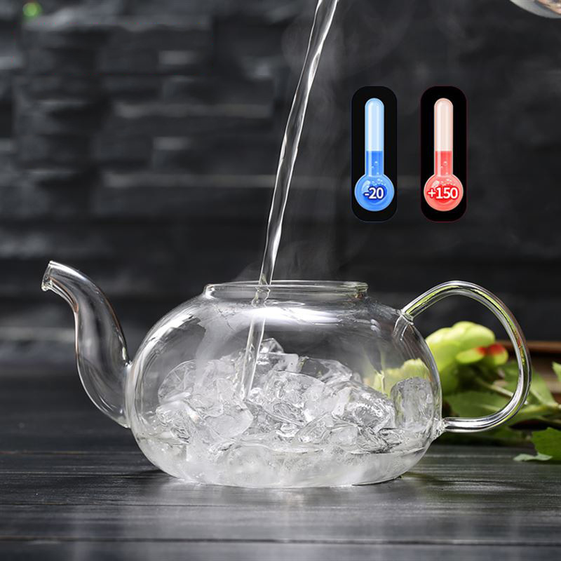 600/800ml Heat Resistant Glass - Coffee Tea Jar Set recension och pris