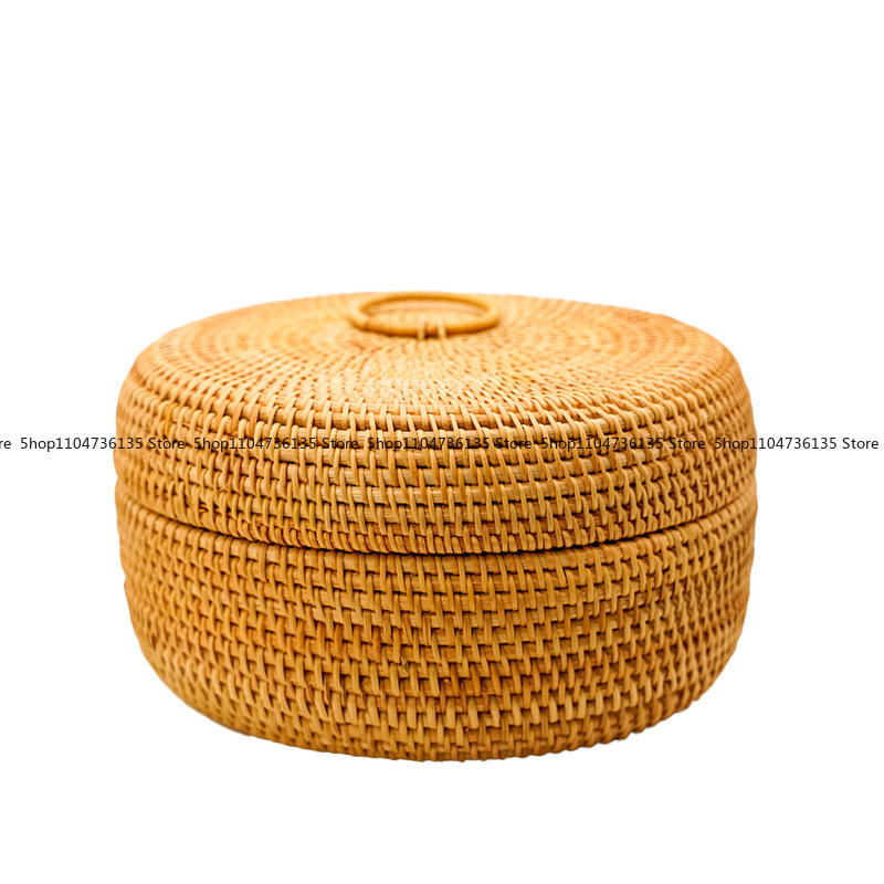 Round Autumn Rattan Weaving, C - Coffee Tea Room recension och pris